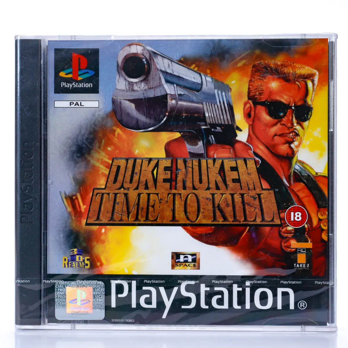 Duke Nukem Time to Kill - PS1 spill (Forseglet) - Retrospillkongen