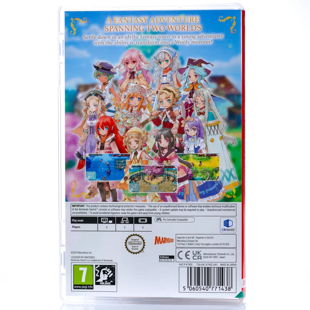 Rune Factory 3 Special - Switch spill - Retrospillkongen