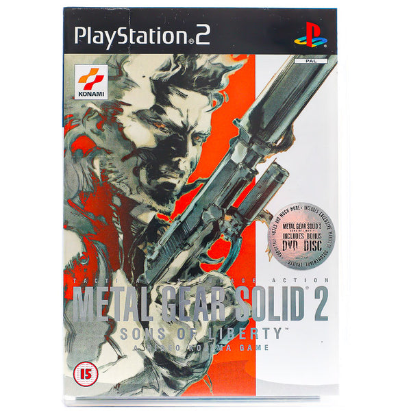 Metal Gear Solid 2: Sons of Liberty - PS2 spill - Retrospillkongen