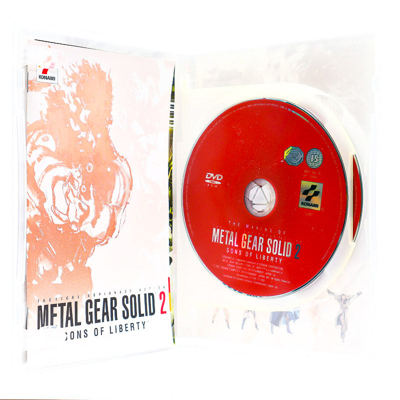 Metal Gear Solid 2: Sons of Liberty - PS2 spill - Retrospillkongen