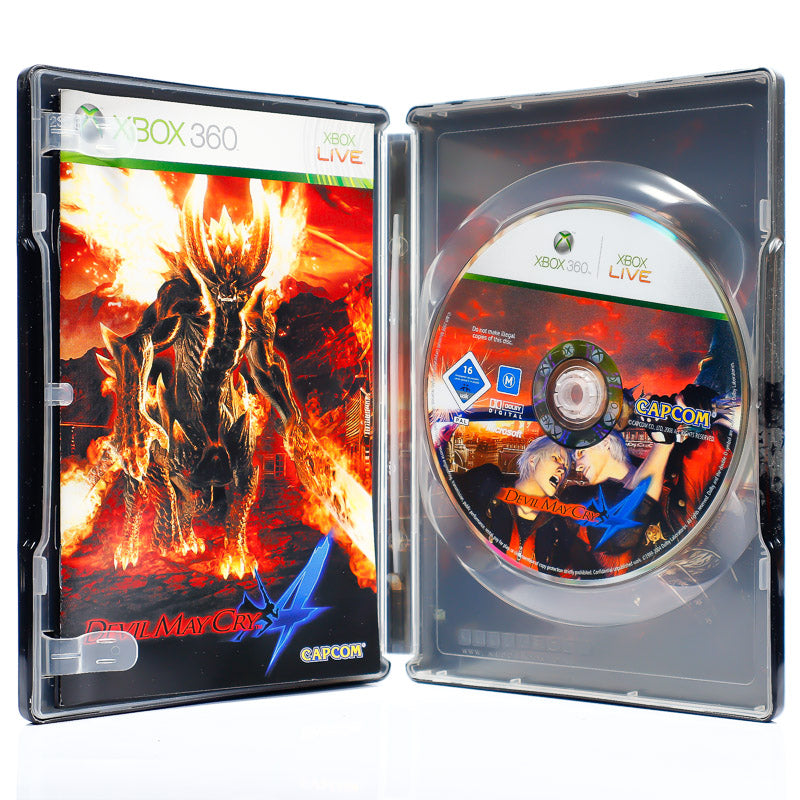 Devil May Cry 4 | Steelbook | Komplett | Xbox 360 spill - Retrospillkongen