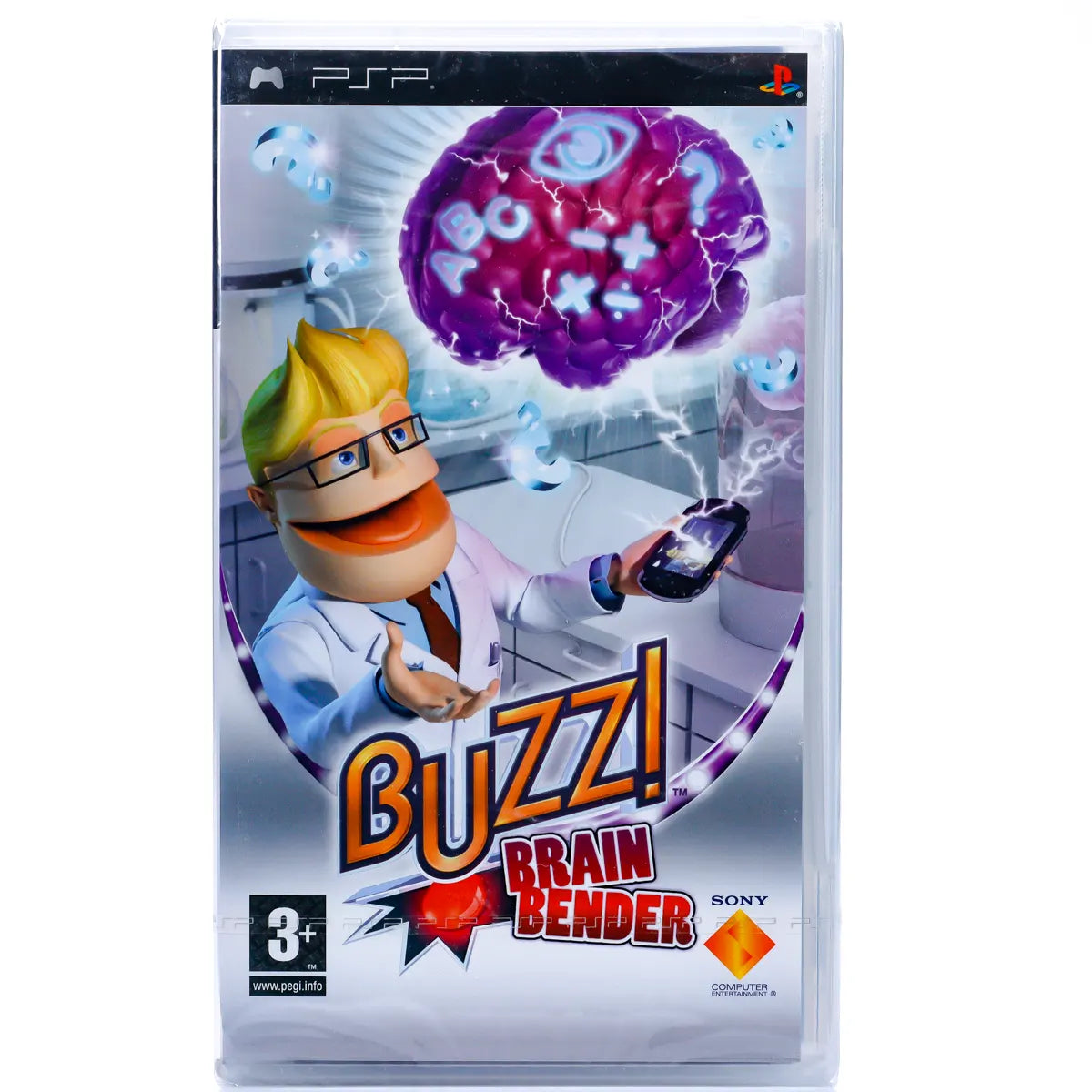 Buzz! Brain Bender - PSP Spill (Forseglet) - Retrospillkongen