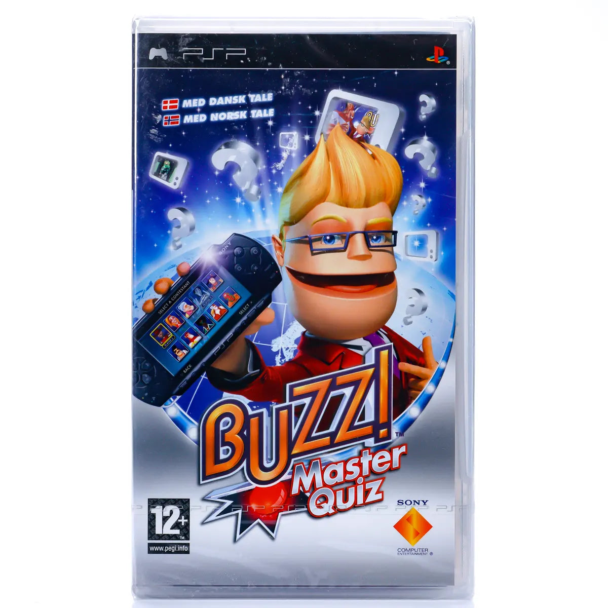 Buzz! Master Quiz - PSP Spill (Forseglet) - Retrospillkongen