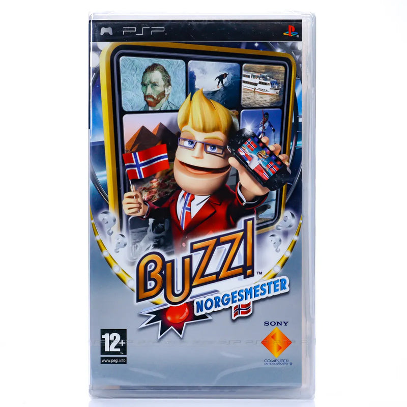 Buzz! Norgesmester - PSP Spill (Forseglet)