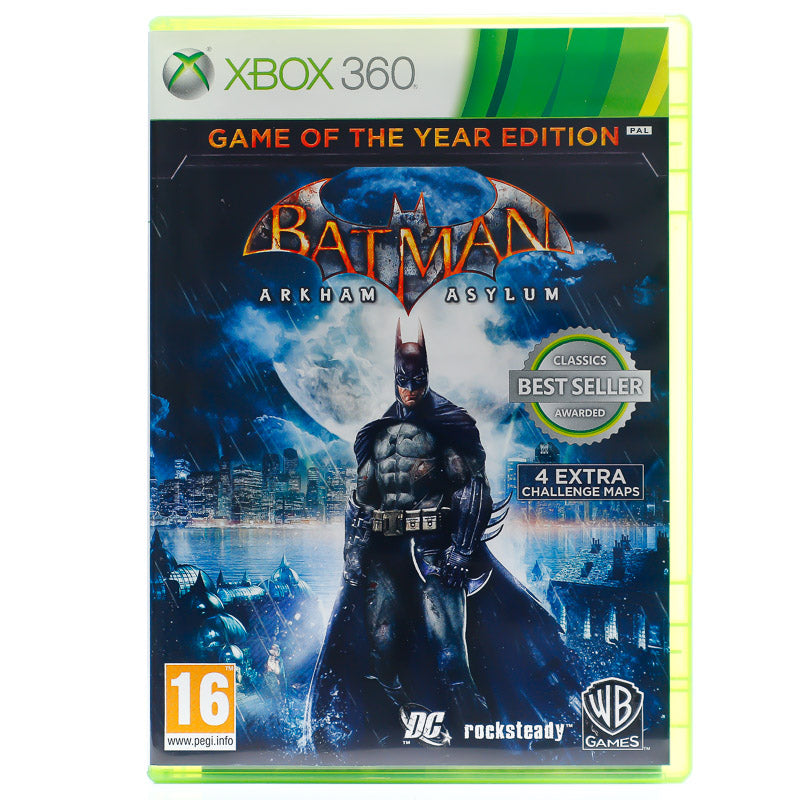 Batman Arkham Asylum - Xbox 360 spill - Retrospillkongen