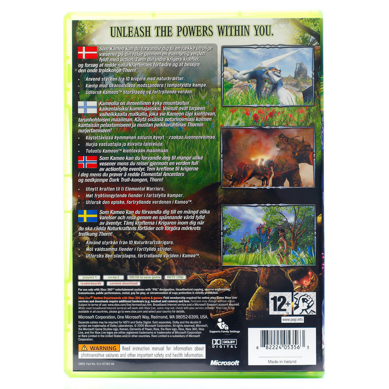 Kameo: Elements of Power - Xbox 360 spill - Retrospillkongen