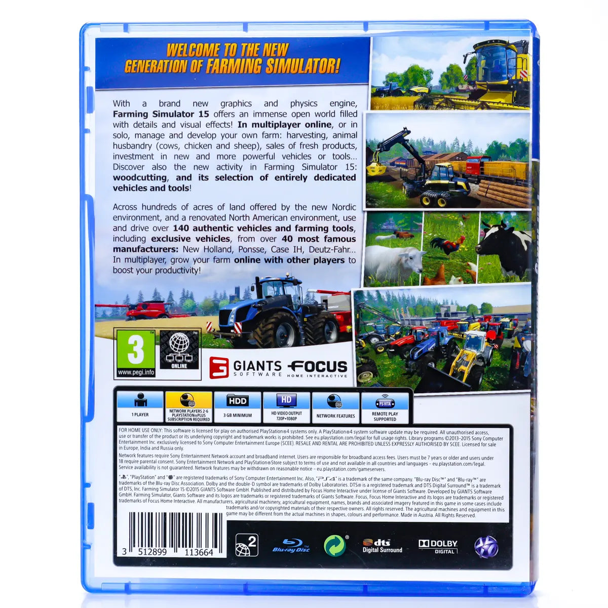 Farming Simulator 15 - PS4 Spill - Retrospillkongen