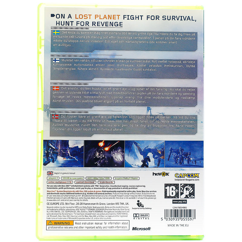 Lost Planet: Extreme Condition - Xbox 360 - Retrospillkongen