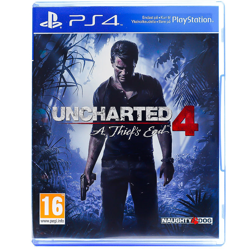 Uncharted 4 a Thied's End - PS4 spill - Retrospillkongen