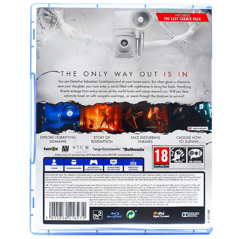 The Evil Within 2 - PS4 spill - Retrospillkongen