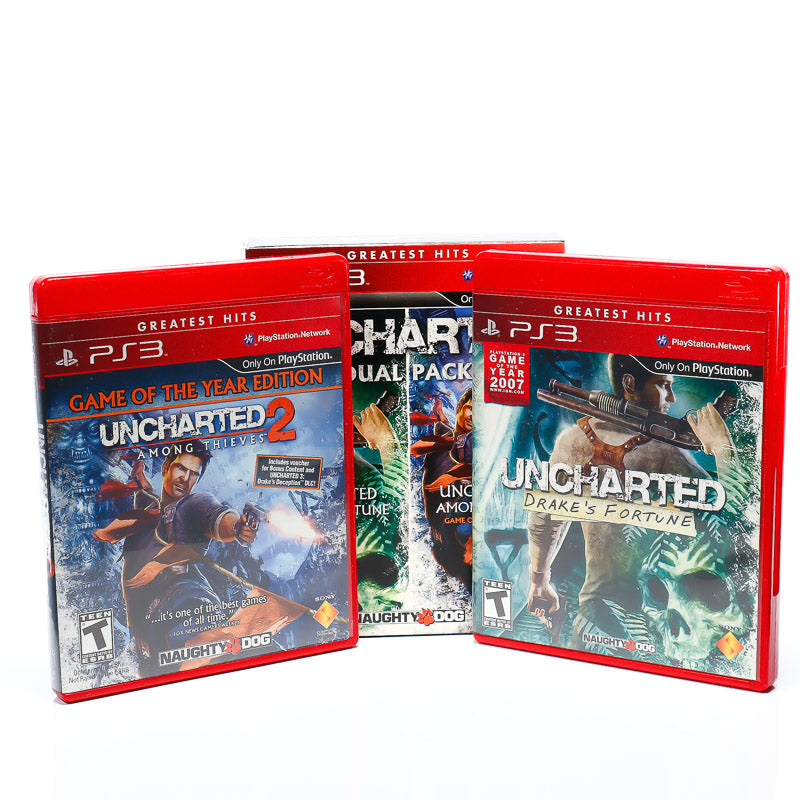 Uncharted: Dual Pack - PS3 spill - Retrospillkongen