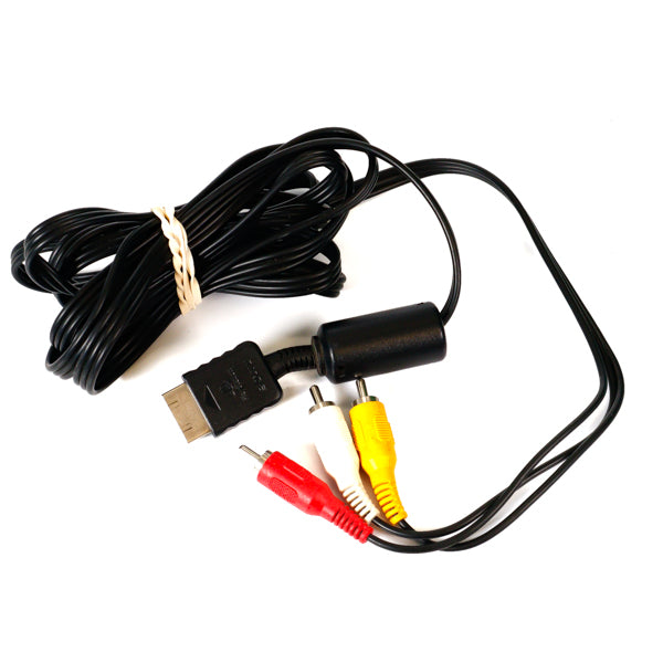 Original Kompositt RCA-AV Kabel for Sony PS1, PS2 & PS3