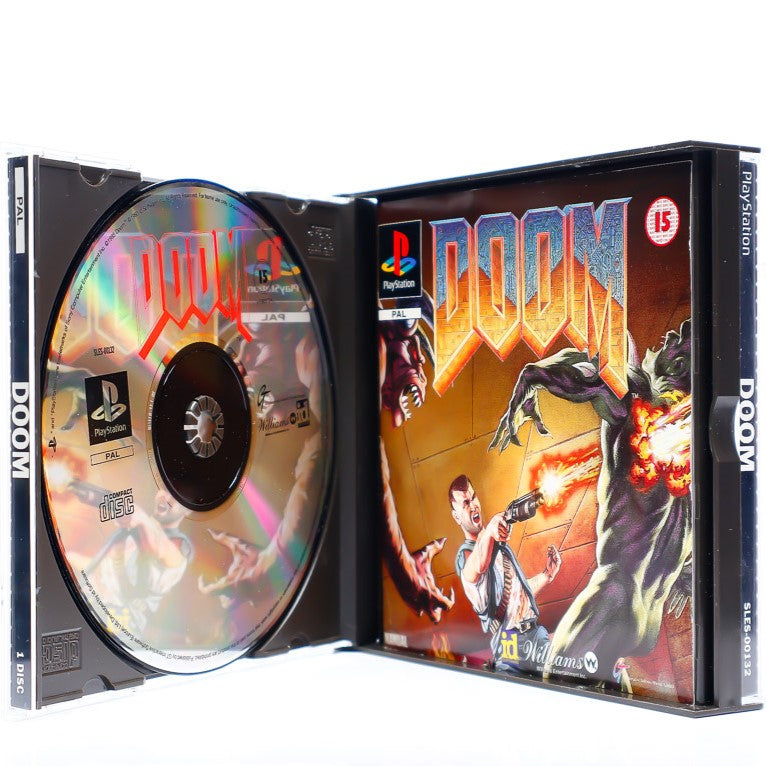 Doom - PS1 spill - Retrospillkongen