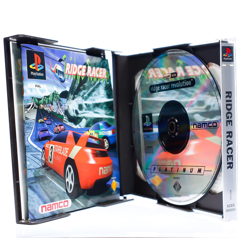 Ridge Racer - PS1 spill - Retrospillkongen