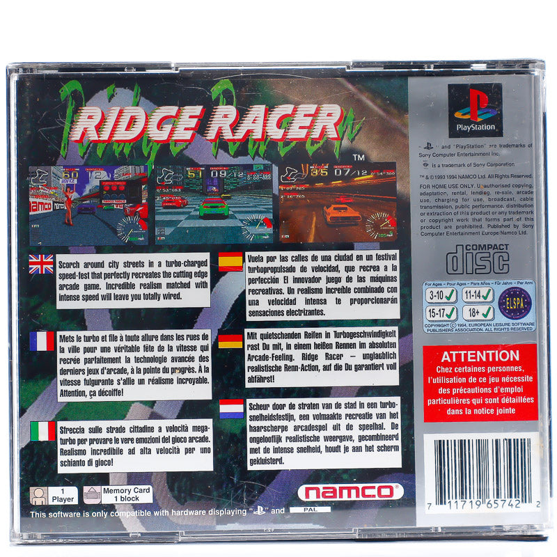 Ridge Racer Ps1 Ridge Racer - PS1 spill