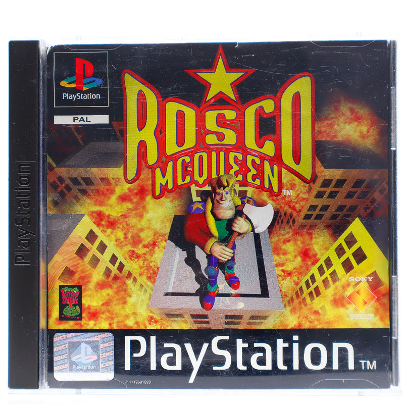 Rosco McQueen - PS1 spill - Retrospillkongen