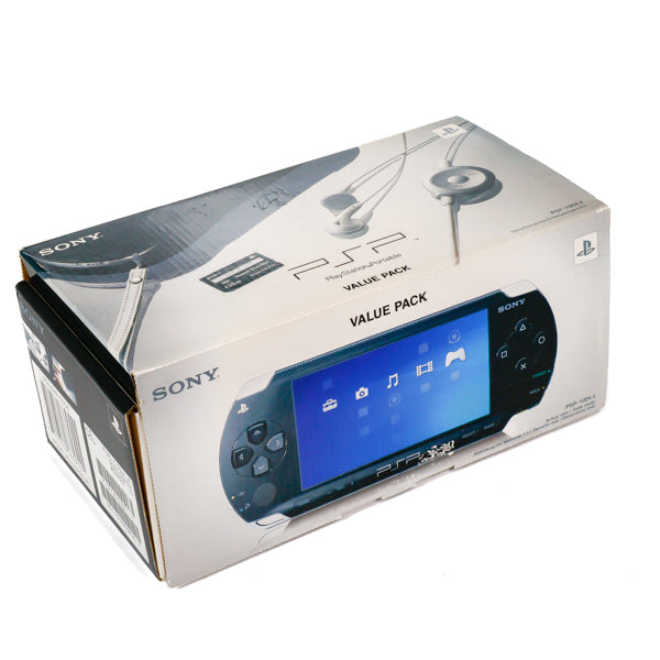 Sony PSP 1000 Håndholdt Konsoll Pakke Piano Black i Eske - Retrospillkongen