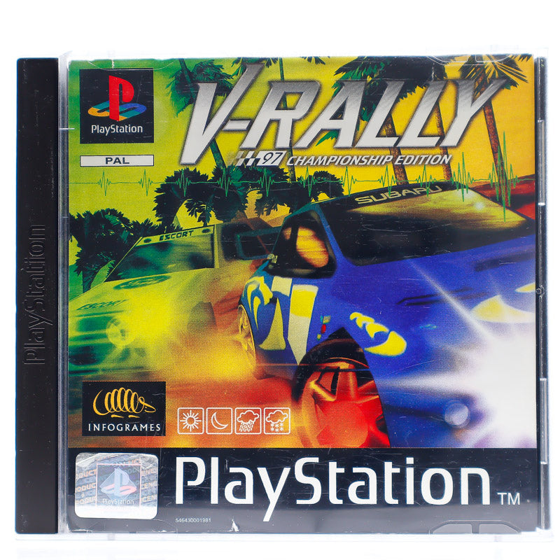V-Rally: 97 Championship Edition  - PS1 spill - Retrospillkongen