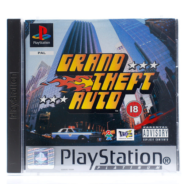 Grand Theft Auto - PS1 spill - Retrospillkongen