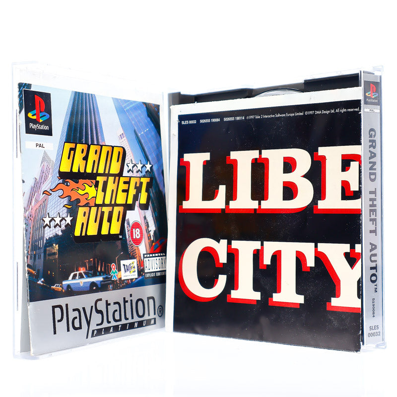 Grand Theft Auto - PS1 spill - Retrospillkongen