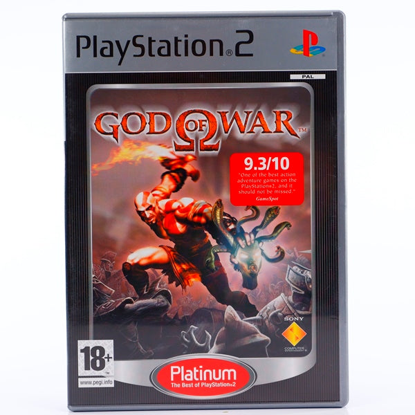 God of War - PS2 spill - Retrospillkongen