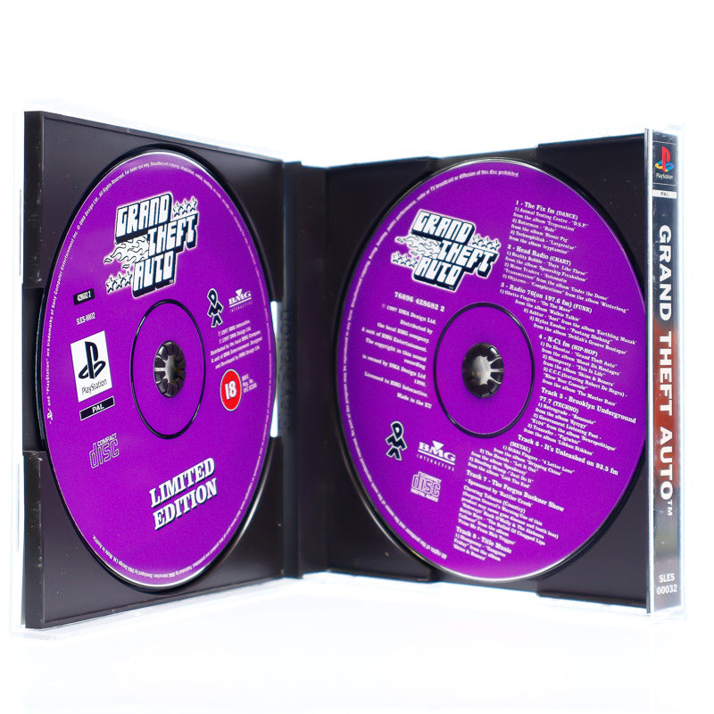 Grand Theft Auto: Limited Edition - PS1 spill - Retrospillkongen