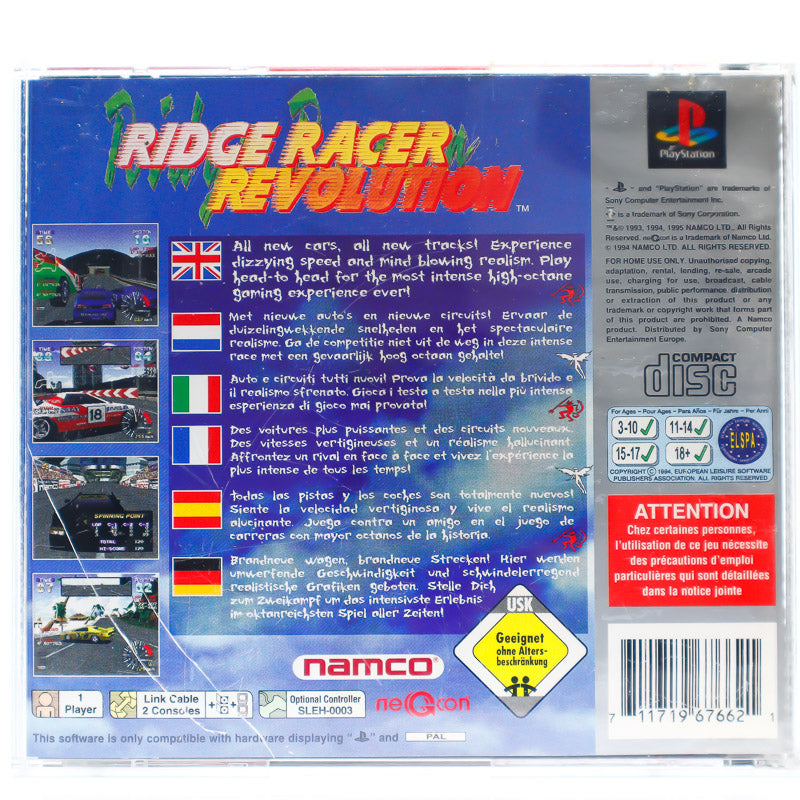 Ridge Racer Revolution - PS1 spill - Retrospillkongen