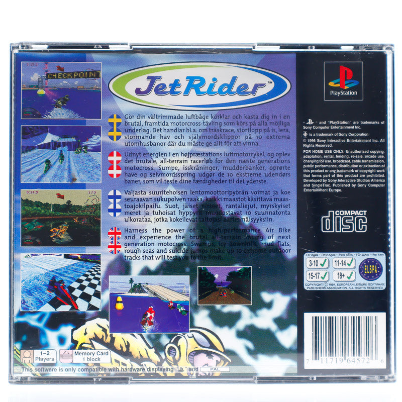Jet Rider - PS1 spill | Retrospillkongen