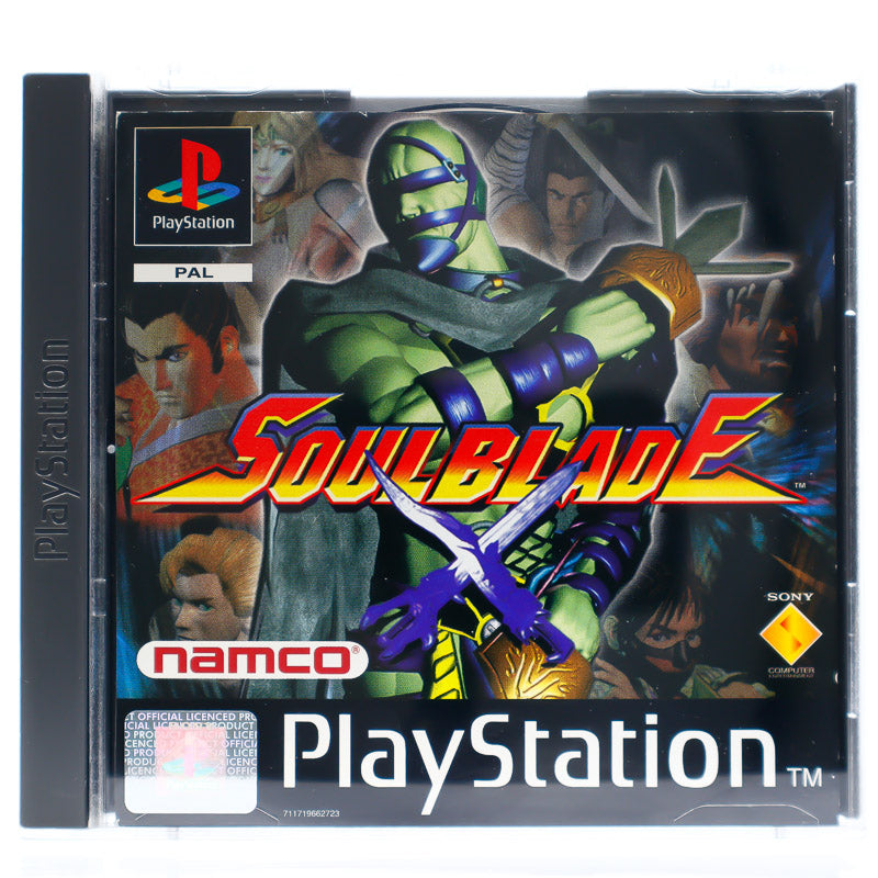 Soul Blade - PS1 spill - Retrospillkongen