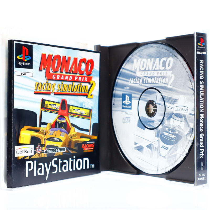 Monaco Grand Prix Racing Simulation 2 - PS1 spill - Retrospillkongen