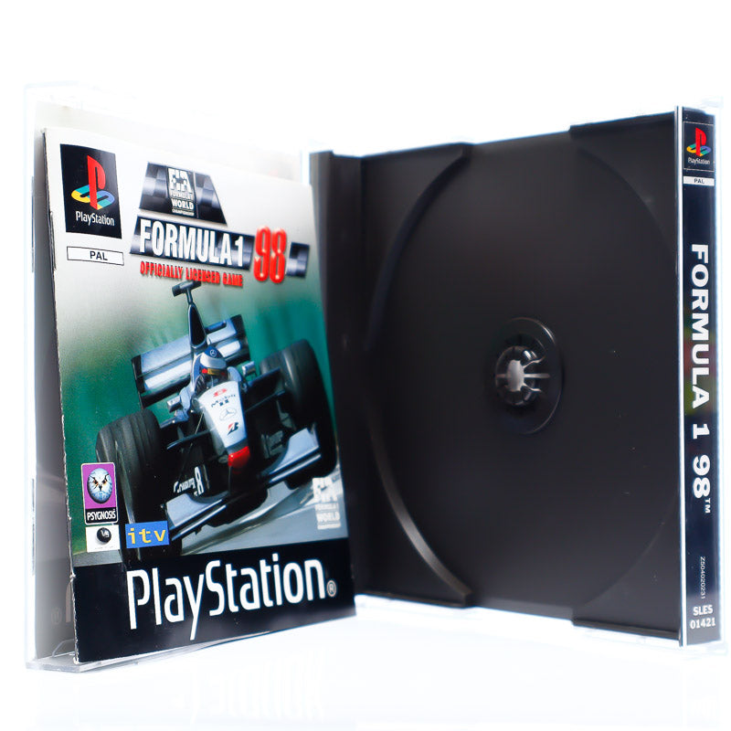 Formula 1 98 - PS1 spill (Kun Cover) - Retrospillkongen