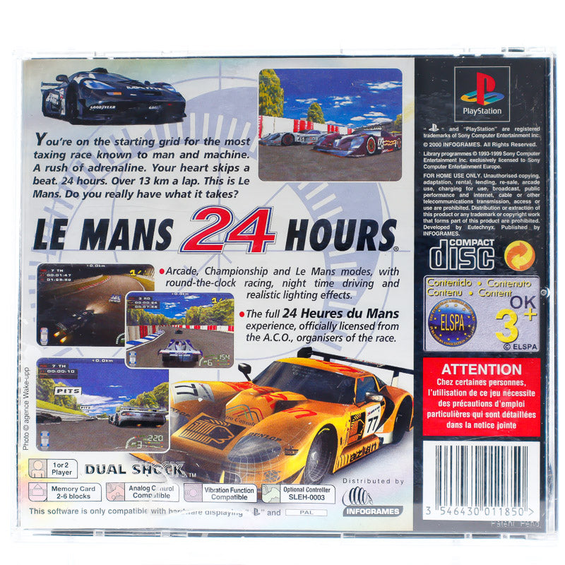 Le Mans 24 Hours - PS1 spill - Retrospillkongen