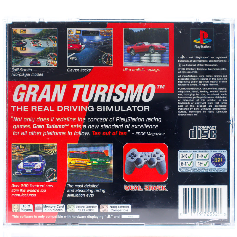 Gran Turismo: The Real Driving Simulator - PS1 spill - Retrospillkongen