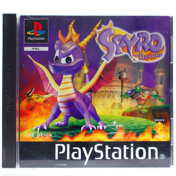 Spyro the Dragon - PS1 spill - Retrospillkongen