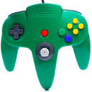Original Grønn Kontroller for Nintendo 64 (N64) - Retrospillkongen