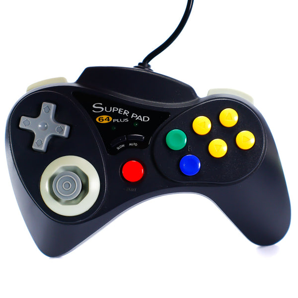 Super Pad 64 Plus - Gamepad Kontroller for Nintendo 64 | N64 - Retrospillkongen