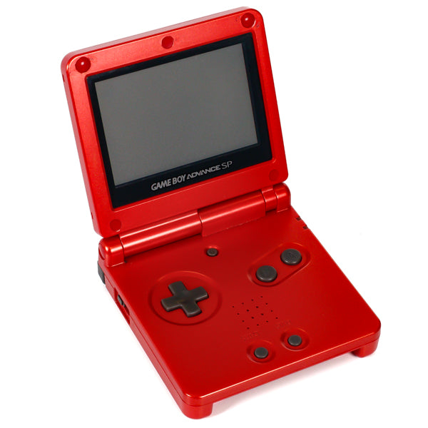 Original Nintendo Gameboy Advance SP - Flame Red - Retrospillkongen