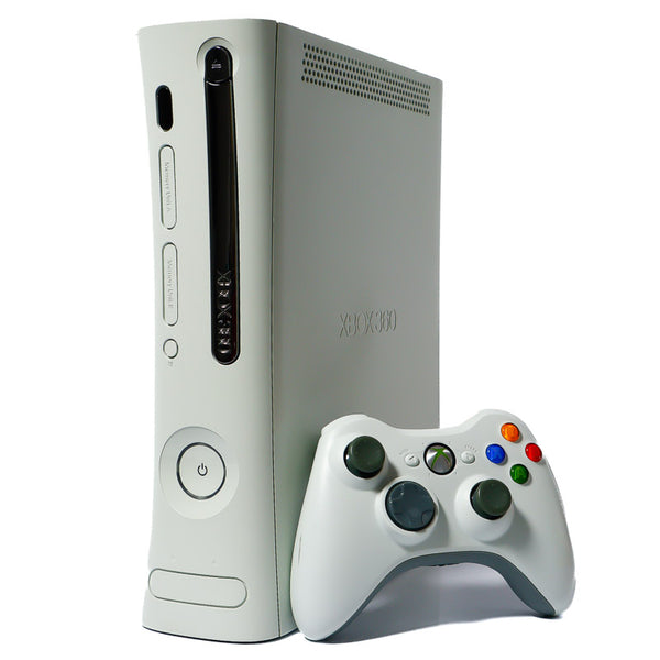 Xbox 360 Standard 120GB Konsoll pakke | Hvit - Retrospillkongen