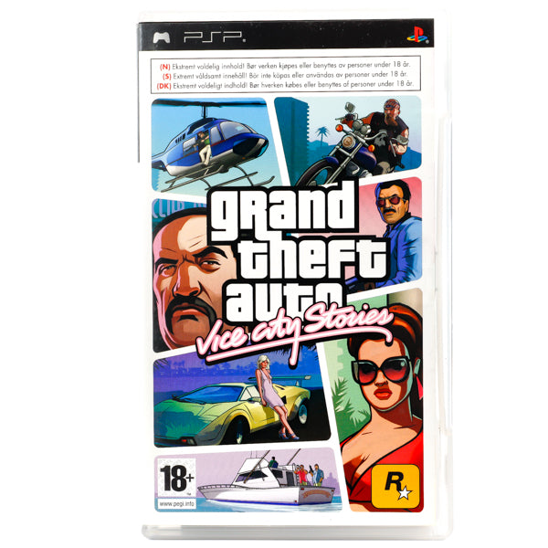 Grand Theft Auto: Vice City Stories - PSP spill - Retrospillkongen