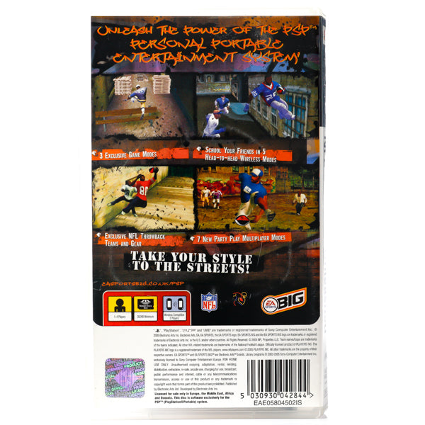 NFL Street 2: Unleashed - PSP spill - Retrospillkongen
