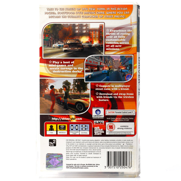 Driver 76 - PSP spill - Retrospillkongen