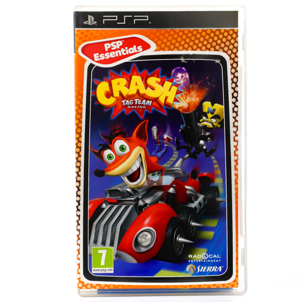 Crash Tag Team Racing - PSP spill - Retrospillkongen