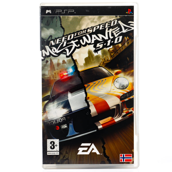 Need for Speed: Most Wanted 5-1-0 - PSP spill - Retrospillkongen