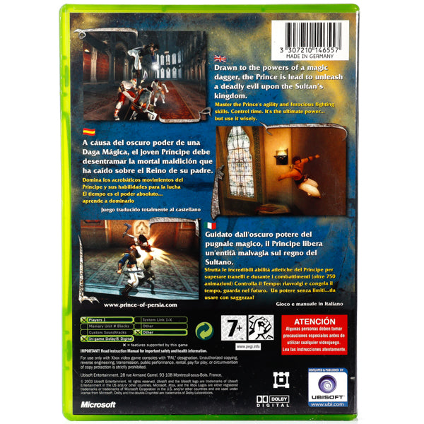 Prince of Persia: The Sands of Time - Xbox spill - Retrospillkongen