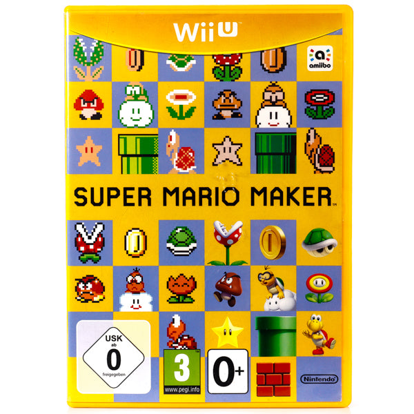 Super Mario Maker - Wii U spill - Retrospillkongen