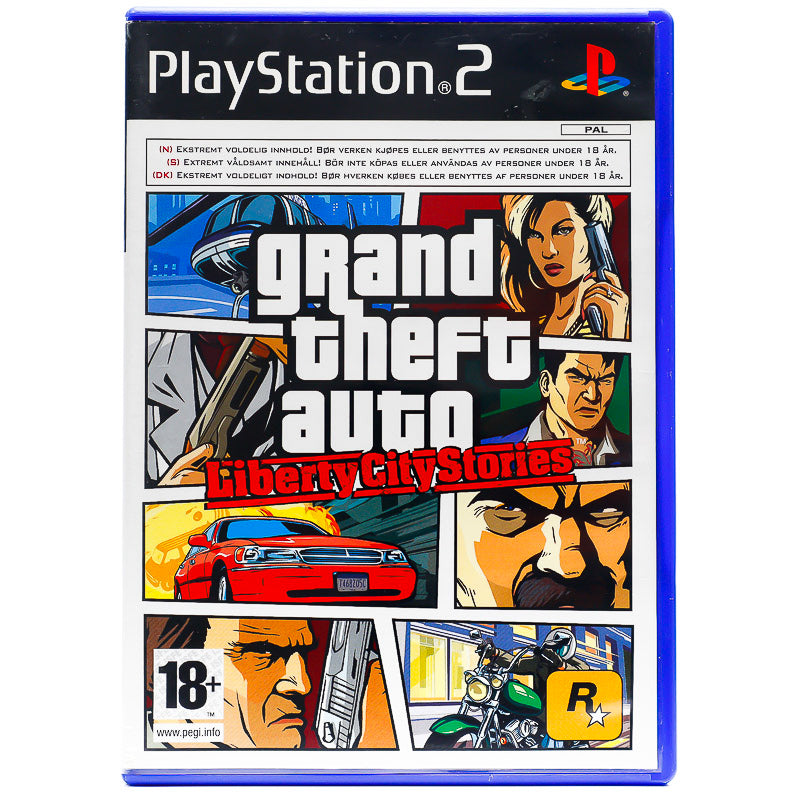 Grand Theft Auto: Liberty City Stories - PS2 spill - Retrospillkongen