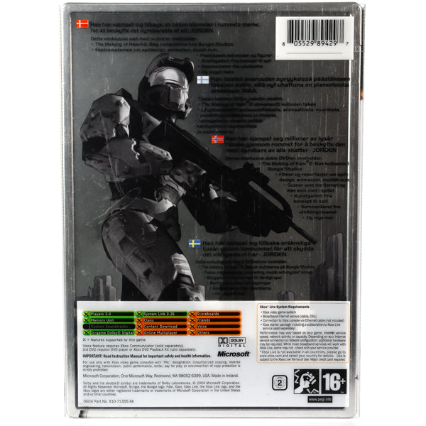 Halo 2: Limited Collector's Edition - Xbox spill