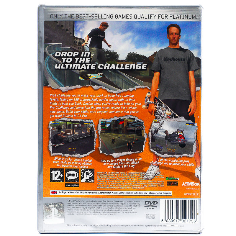Tony Hawk's Pro Skater 4 - PS2 Spill - Retrospillkongen