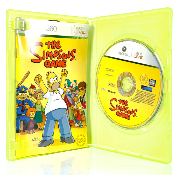 The Simpsons Game - Xbox 360 spill - Retrospillkongen