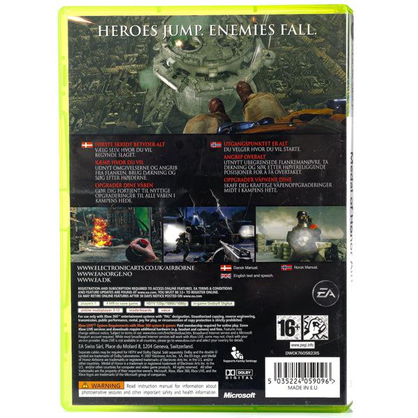 Medal of Honor: Airborne - Xbox 360 spill